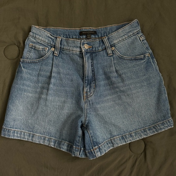Banana Republic Denim High Rise Shorts - Picture 1 of 4